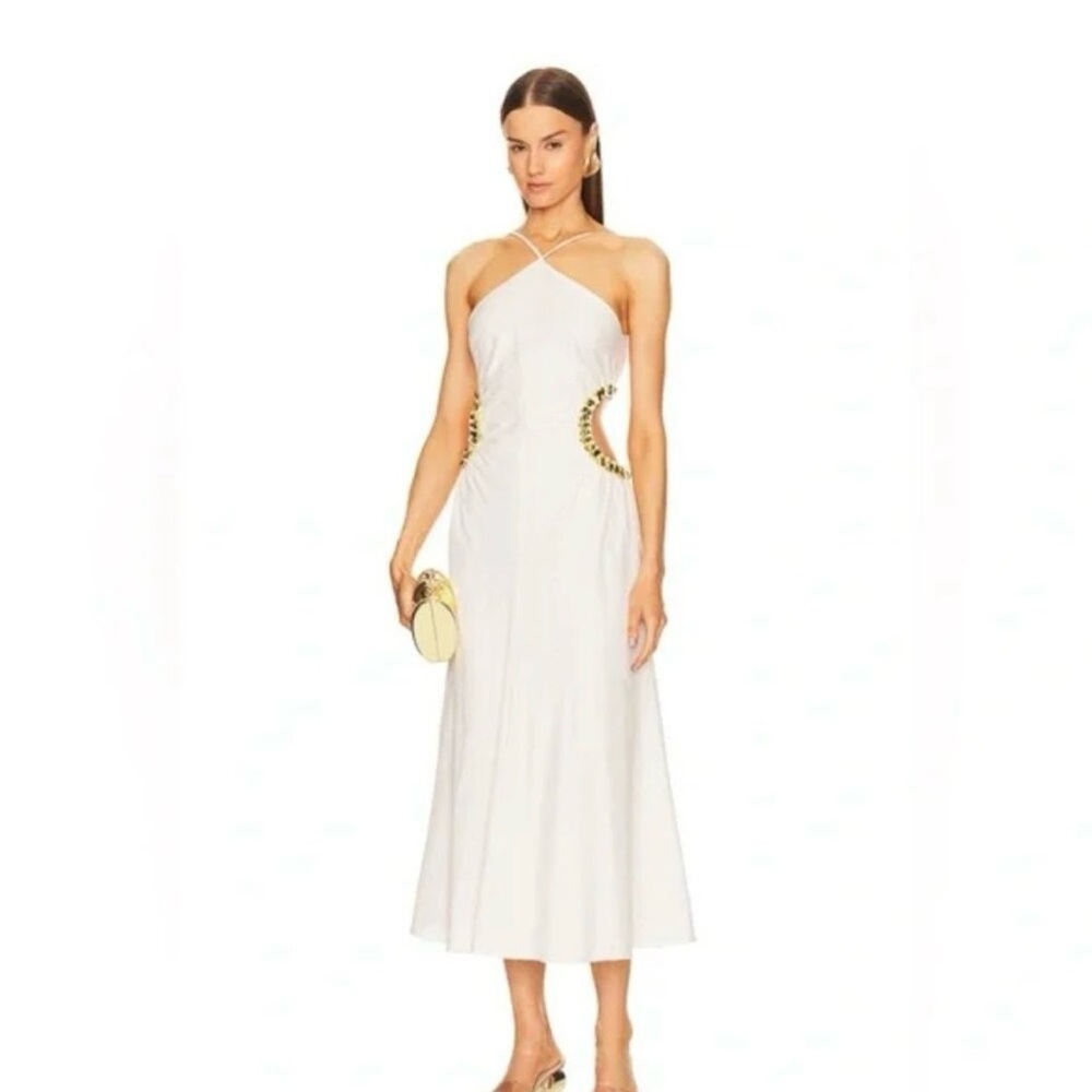 Cult Gaia Silvia Dress White